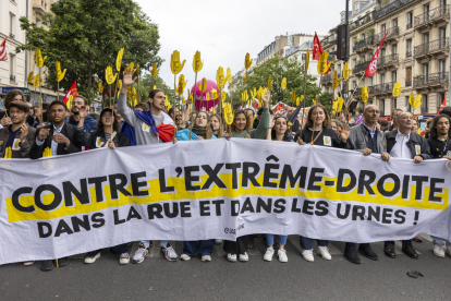 París va acollir ahir una de les principals marxes de la jornada.