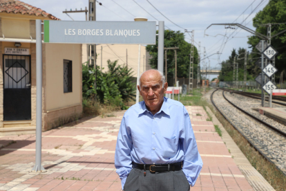 L’arribada del tren a les Borges es va produir el 1874.