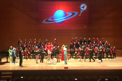 El Frederic Godàs va entregar les orles a l’Auditori Enric Granados.