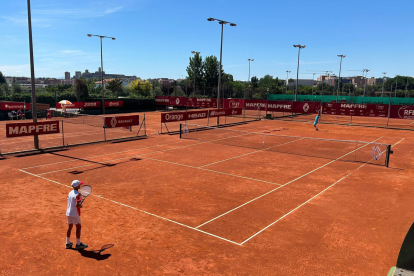 Les pistes del CT Urgell van acollir ahir la segona jornada de la competició.