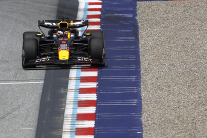 Max Verstappen, ahir durant la jornada del GP d’Àustria.