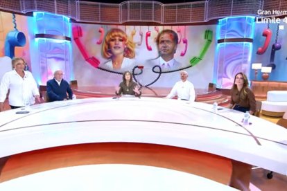 Luis Pliego en Tarda AR amb Ana Rosa Quintana.