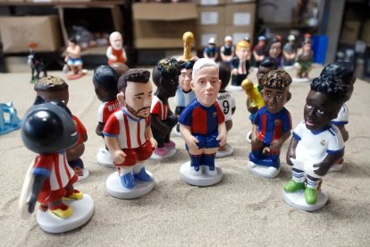 Caganers del món del futbol.