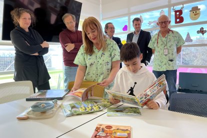 L'aula hospitalària de l'Hospital Arnau de Vilanova de Lleida va atendre uns 450 pacients de 3 a 16 anys el curs passat

Data de publicació: dilluns 09 de desembre del 2024, 15:09

Localització: Lleida