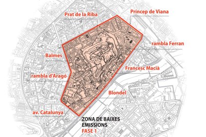 La Zona de Baixes Emissions de Lleida ja escalfa motors per entrar a funcionar l'1 de gener