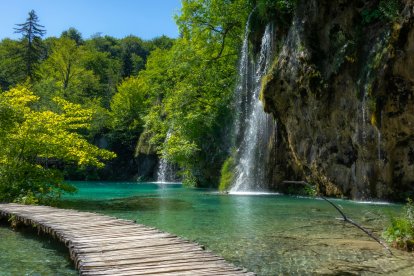 Lagos de Plitvice, en Croacia.