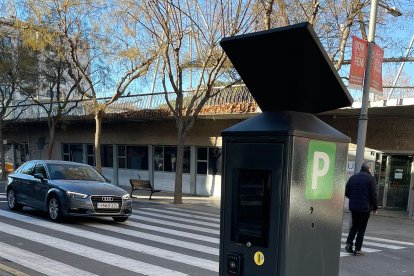 Parquímetre de baixa rotació de Lleida