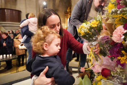 El dia de les Blaus, a la Catedral de Lleida