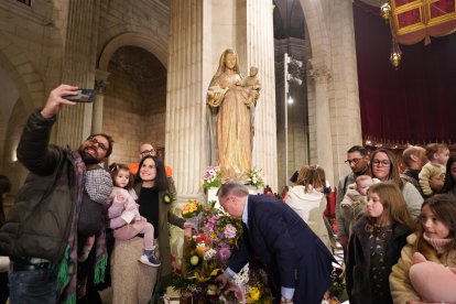 El dia de les Blaus, a la Catedral de Lleida