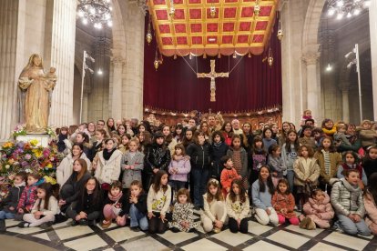 El dia de les Blaus, a la Catedral de Lleida