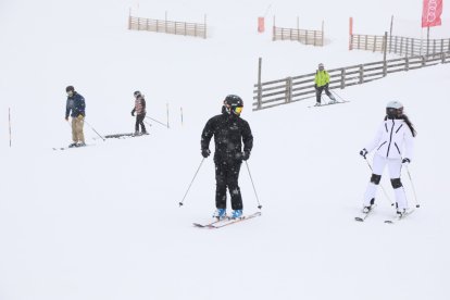 Imatges de la nevada a la Bonaigua