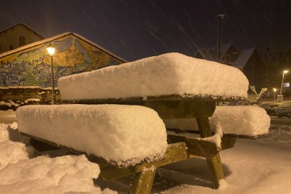 Imatges de la nevada a la Bonaigua