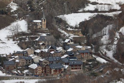 Imatges de la nevada a la Bonaigua