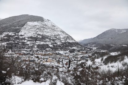 Imatges de la nevada a la Bonaigua