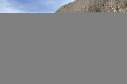 Tall 'solidari' de la frontera de França amb la Val d'Aran - MARTA LLUVICH/ACN