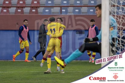 El Lleida aconsegueix la primera victòria de l’any després de sis empats seguits al golejar l’Alzira en una segona part magistral