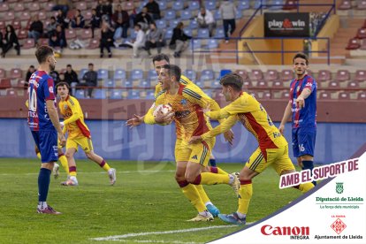 El Lleida aconsegueix la primera victòria de l’any després de sis empats seguits al golejar l’Alzira en una segona part magistral