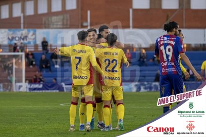 El Lleida aconsegueix la primera victòria de l’any després de sis empats seguits al golejar l’Alzira en una segona part magistral