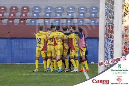 El Lleida aconsegueix la primera victòria de l’any després de sis empats seguits al golejar l’Alzira en una segona part magistral