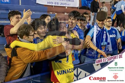 El Lleida aconsegueix la primera victòria de l’any després de sis empats seguits al golejar l’Alzira en una segona part magistral