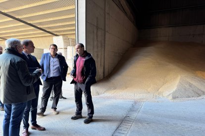 Crespín va visitar la cooperativa Agroserveis d’Almacelles. - SUBDELEGACIÓ DEL GOVERN A LLEIDA