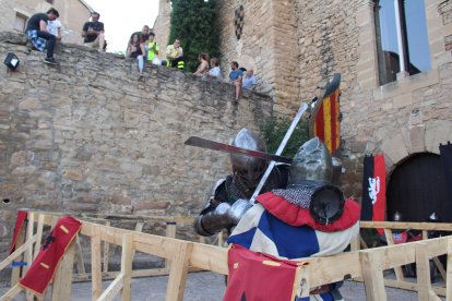 Una activitat al Castell de Montsonís.