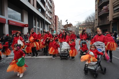 Imatges de la rua de Carnaval de Lleida