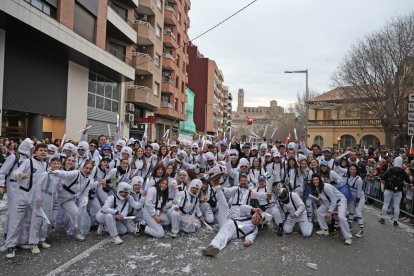 Imatges de la rua de Carnaval de Lleida