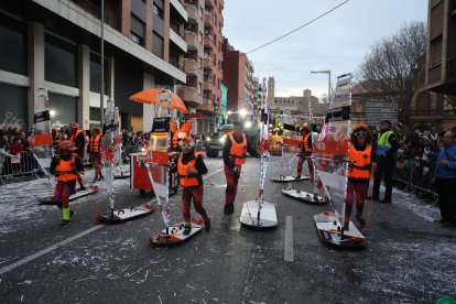 Imatges de la rua de Carnaval de Lleida