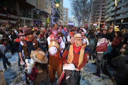 Imatges de la rua de Carnaval de Lleida