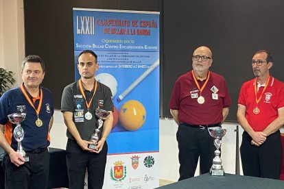 Armand Moreno repeteix bronze a l’Estatal de Billar