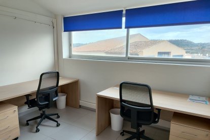 Una de les sales del coworking de Juncosa. - A. JUNCOSA