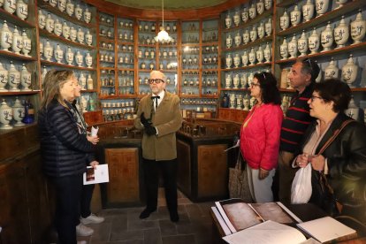 Una de les visites.