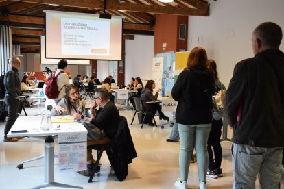 Les entrevistes van tenir lloc al CETAP de la Seu. - C.SANS