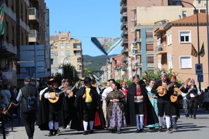 Un moment de la celebració ahir del Dia de la Faldeta de Fraga. - AJUNTAMENT DE FRAGA