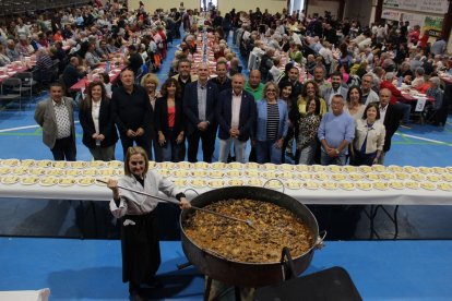 Les autoritats, a la festa. - AJUNTAMENT DE GOLMÉS