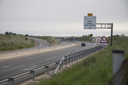 L’Eix Transversal al seu pas per Sant Ramon. - C.MARSIÑACH