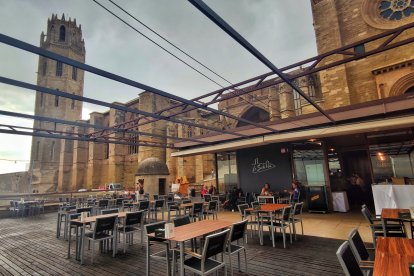 Imatge d’arxiu del bar de la Seu Vella.