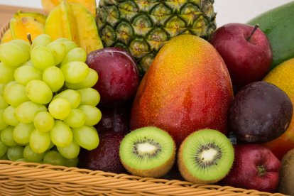 Varias frutas.