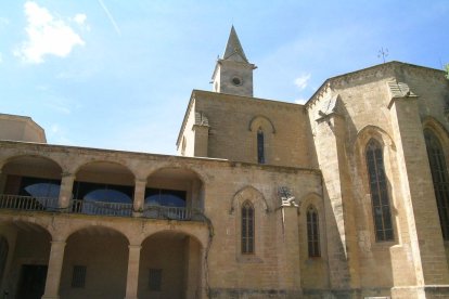 Una vista del monestir.