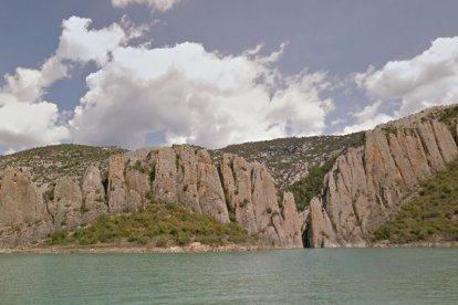 La muralla de Finestres.