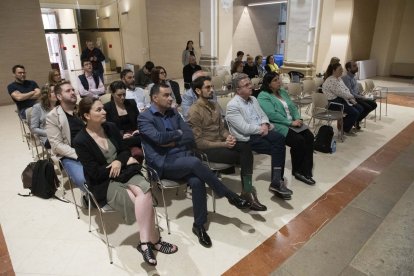 La jornada sobre transparència i Govern Obert va tenir lloc a l’Auditori Municipal de Cervera. - C. MARSIÑACH