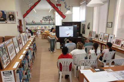 La conferència d’Alma Marín a Alguaire. - CONSELL DEL SEGRIÀ