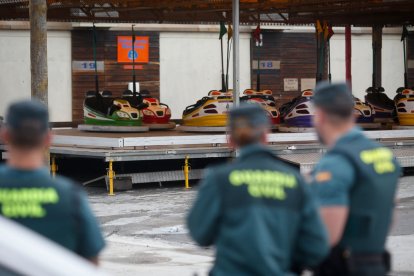 Agents de la Guàrdia Civil a la zona de l’incident. - CARLOS CASTRO / EUROPA PRESS