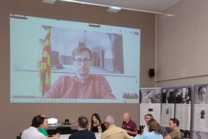 La reunió amb els tècnics es va fer ahir al Dinosfera.