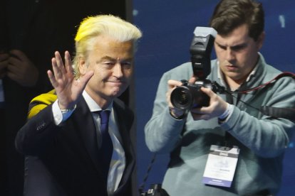 El líder de la dreta radical dels Països Baixos (PVV), Geert Wilders. - EFE/ SERGIO PÉREZ