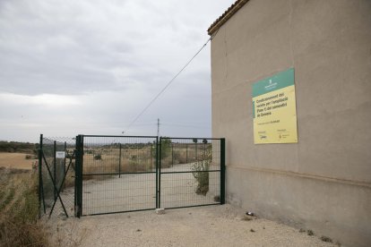 L’any passat es va condicionar el terreny posterior per ampliar el cementiri en un futur. - C.MARSIÑACH