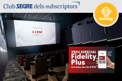 Sala premium a OCINE Lleida