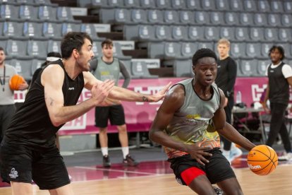 Ibou Dabo seria un dels jugadors que integraria l’equip sub-22 de l’Hiopos Lleida. - SADAS