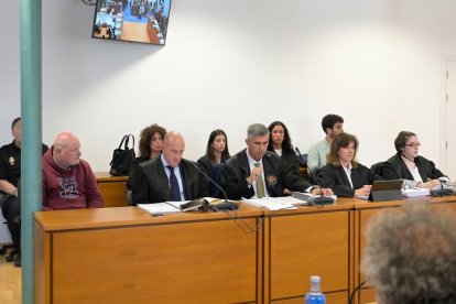 L’acusat en el judici pel crim d’Elisa Abruñedo.; Array